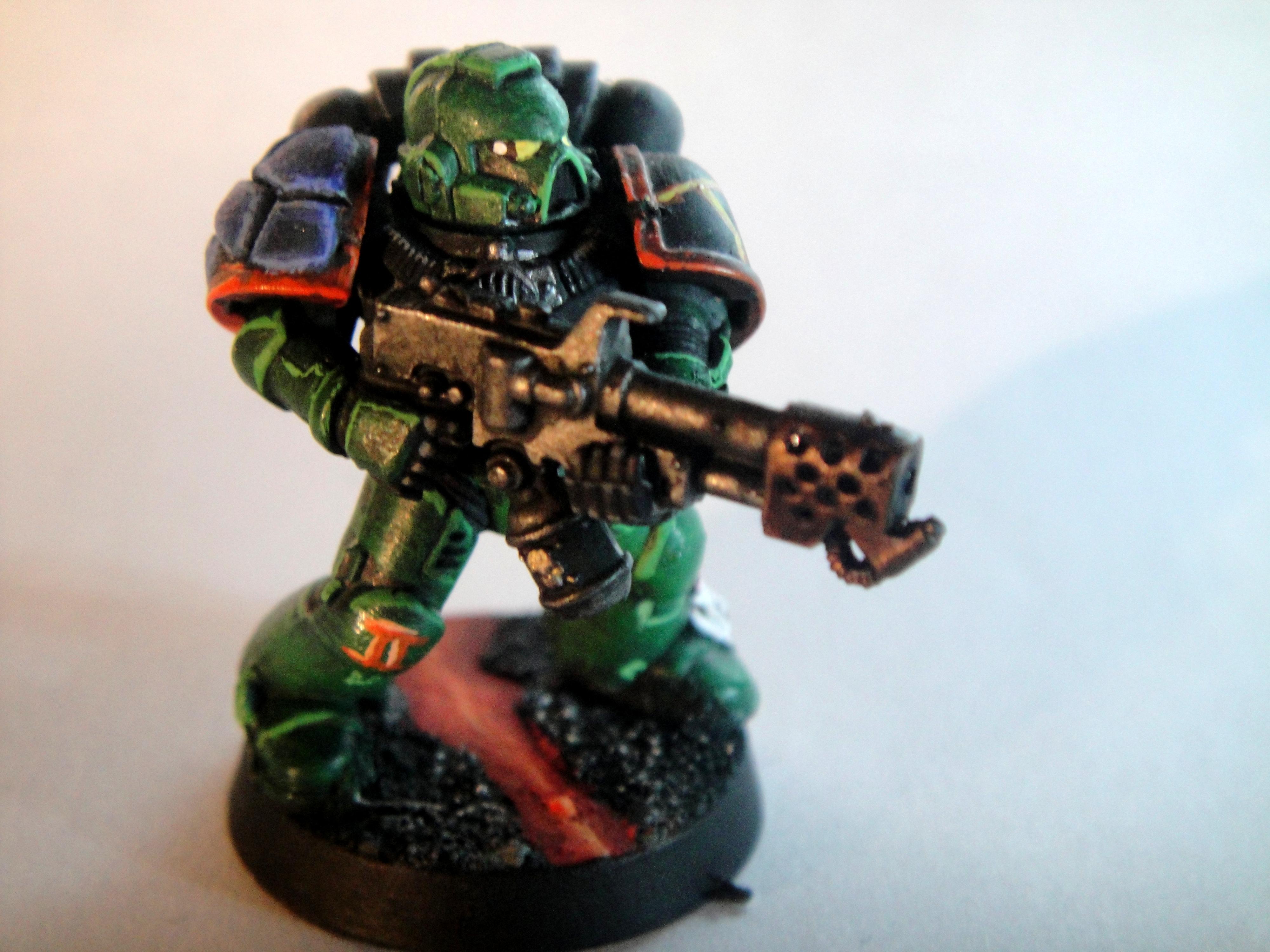 bandai salamander space marine